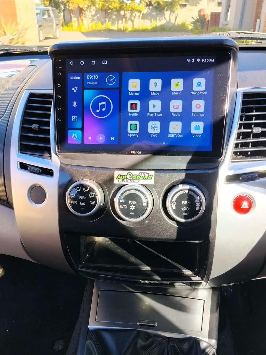 Mitsubishi Triton/Pajero Sport 2008-2015 (JVC) Oem Replacement Radio 9 inch Android/Auto/Apple Ca...