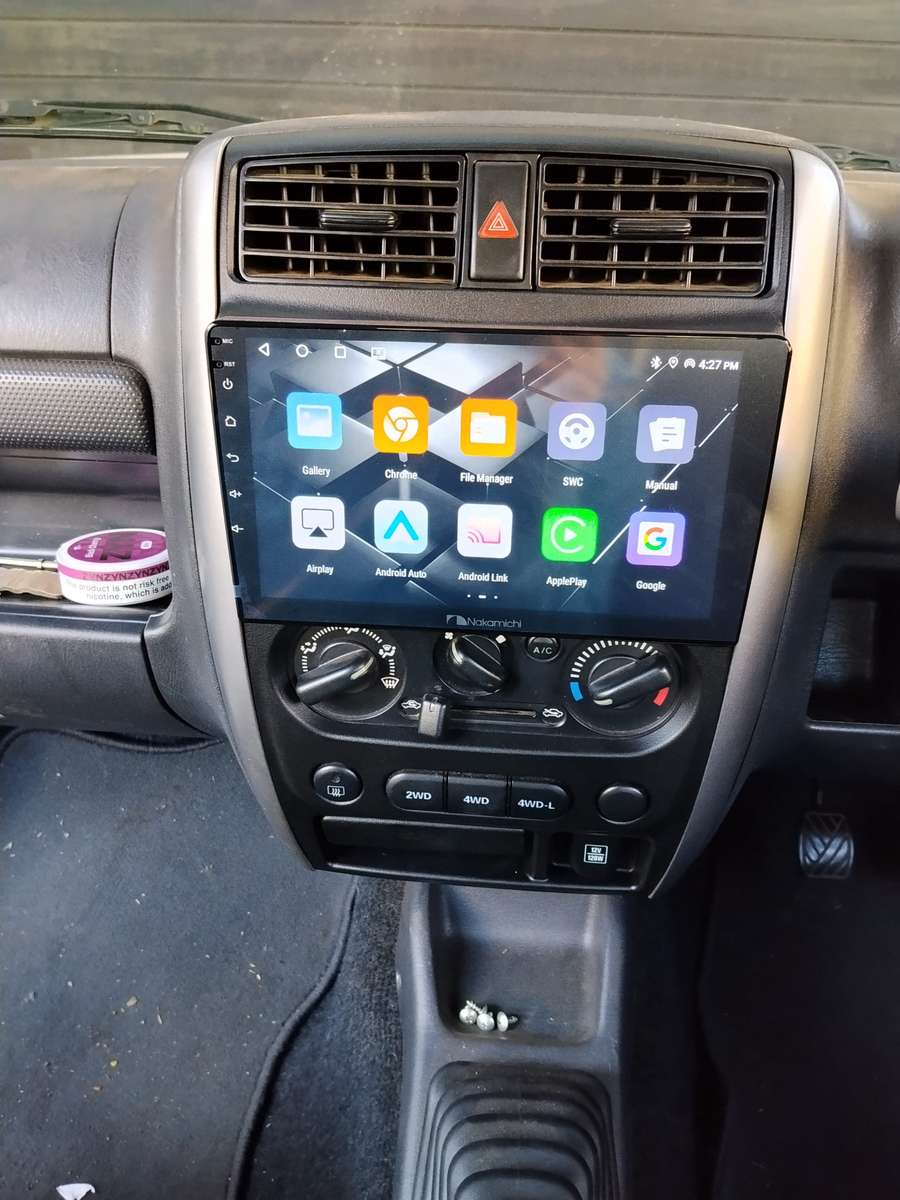 Suzuki Jimny 2006-2012 (JVC) Oem Replacement Radio 9 inch Android Auto/Apple Car Play