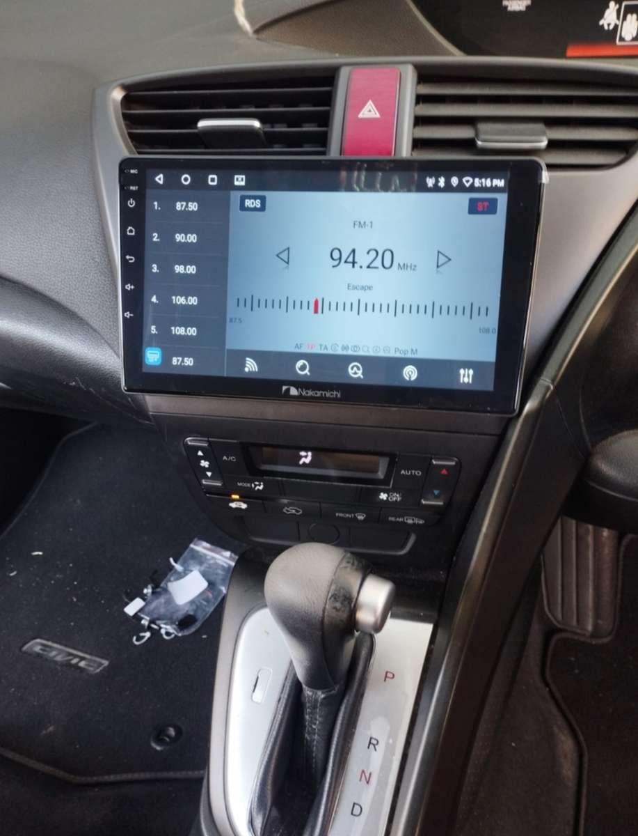 Honda Civic 2012-2015 (JVC) Oem Replacement Radio 9 inch Android Auto/Apple Carplay