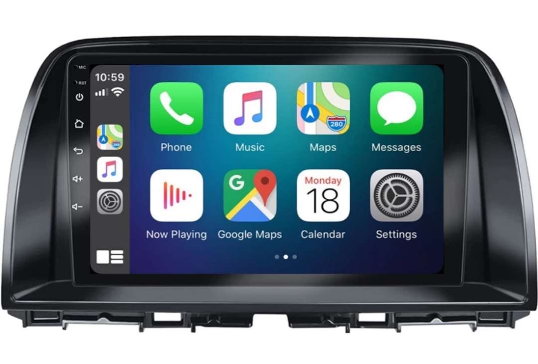 Mazda CX-5 (2012-2017) (JVC) Oem Replacement Radio 9 inch Android Auto/Apple Carplay
