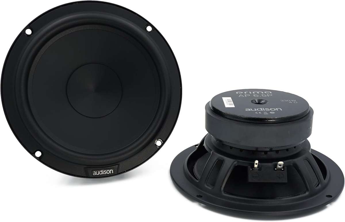 Audison APK 165P Prima Series 6.5 inch 345 Watts  2-Way Component Split System