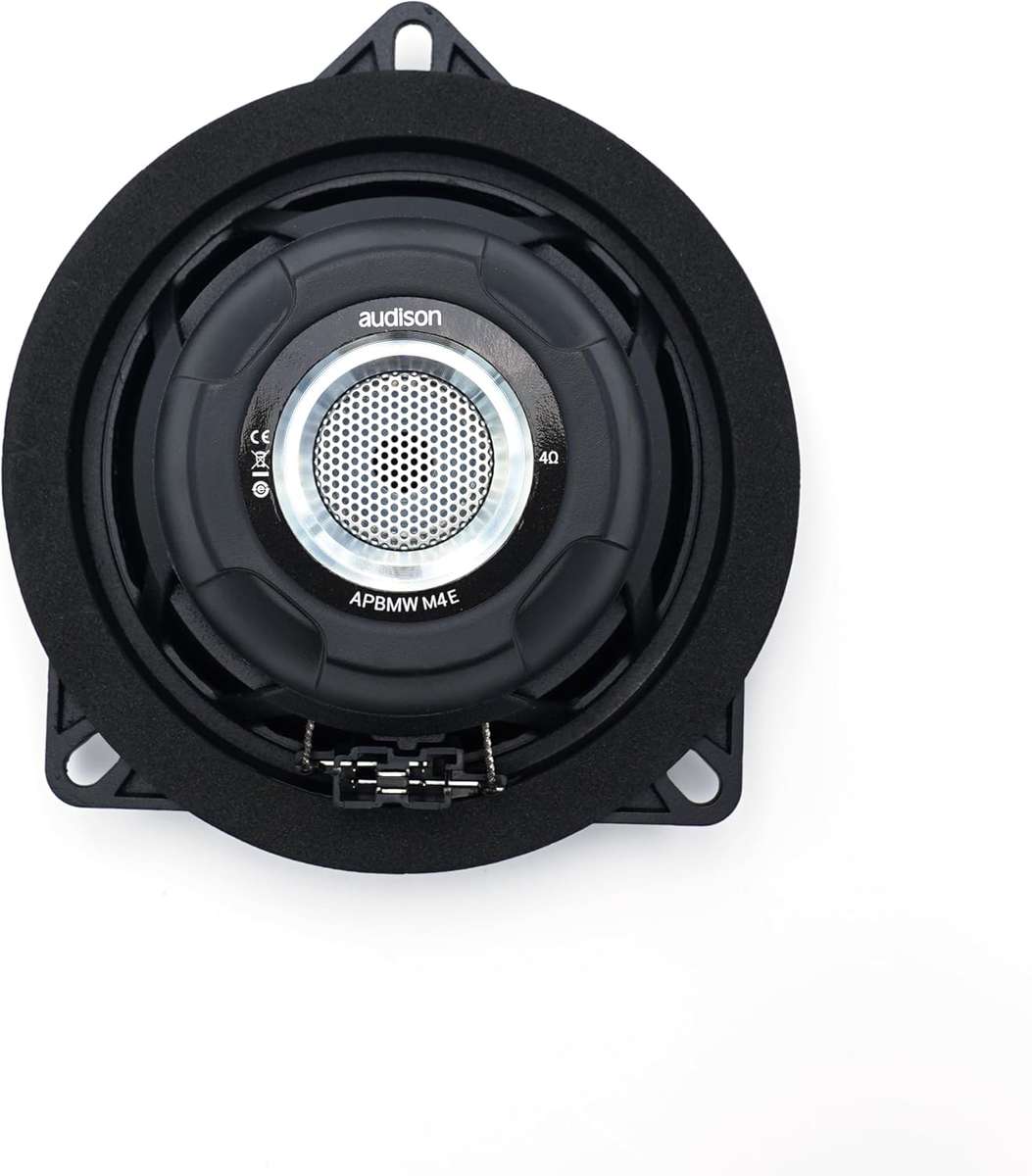 Audison AP BMW K4E KIT Prima Series 100 Watts 4 inch (2-Way Component Speaker Set BMW-Mini LargeB...