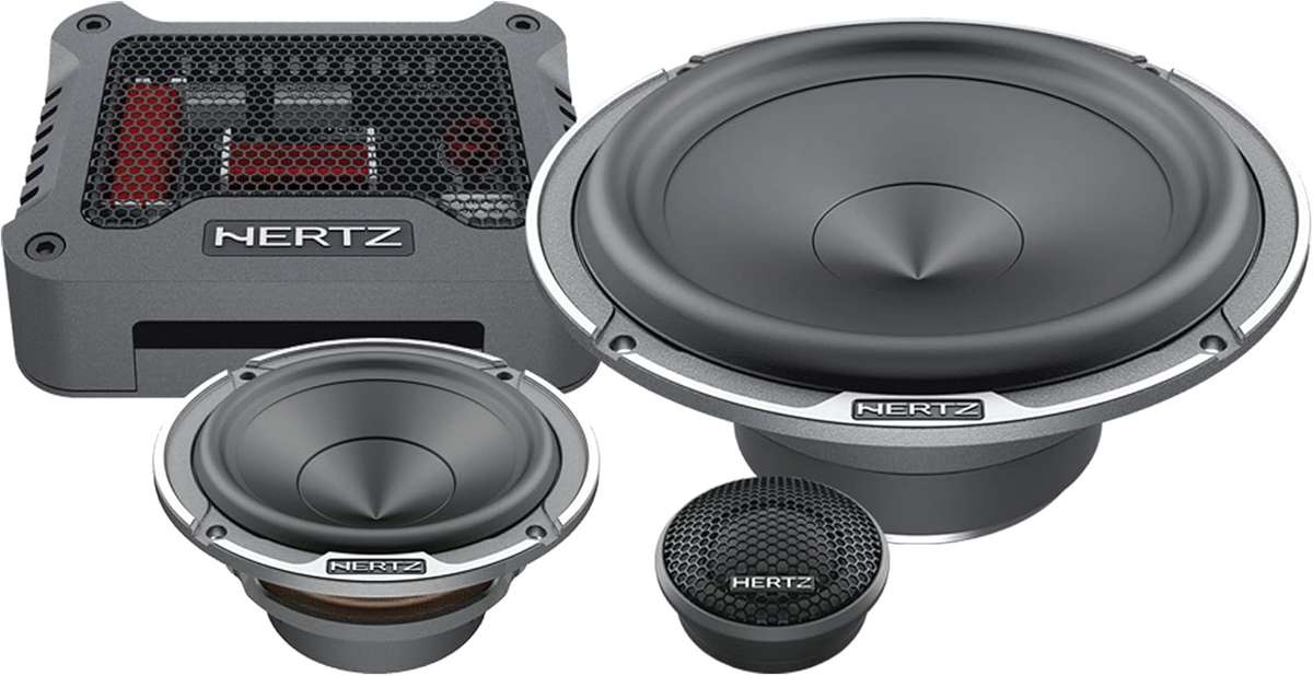 Hertz MPK 163.3 PRO Mille Pro Series 6.5 inch 3-way Component Speaker System