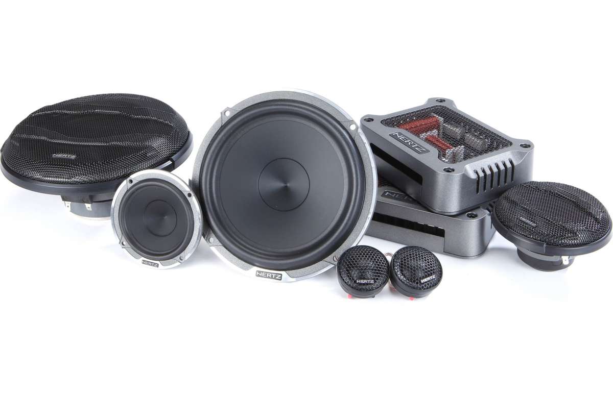 Hertz MPK 163.3 PRO Mille Pro Series 6.5 inch 3-way Component Speaker System