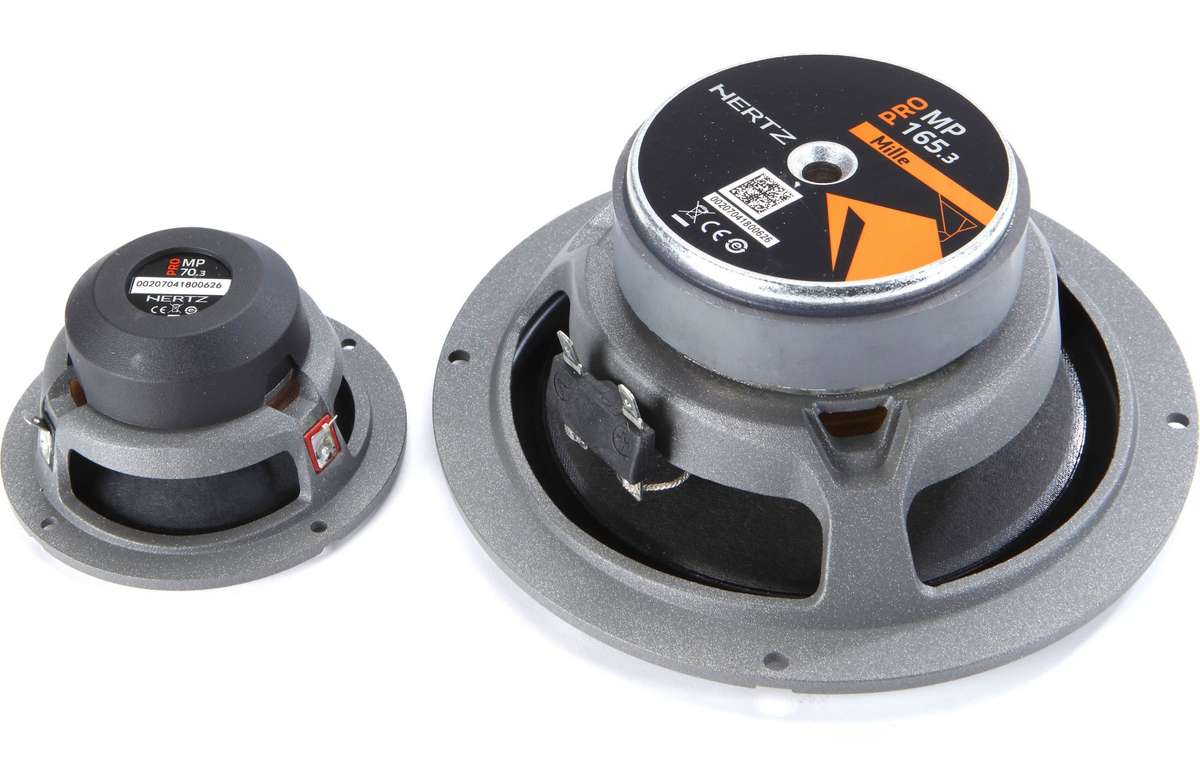 Hertz MPK 163.3 PRO Mille Pro Series 6.5 inch 3-way Component Speaker System