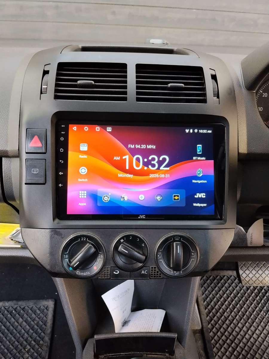 VW Polo 9N3 ( 2003-2009) (JVC) Oem Replacement Radio 9 inch Android Auto/Apple Carplay