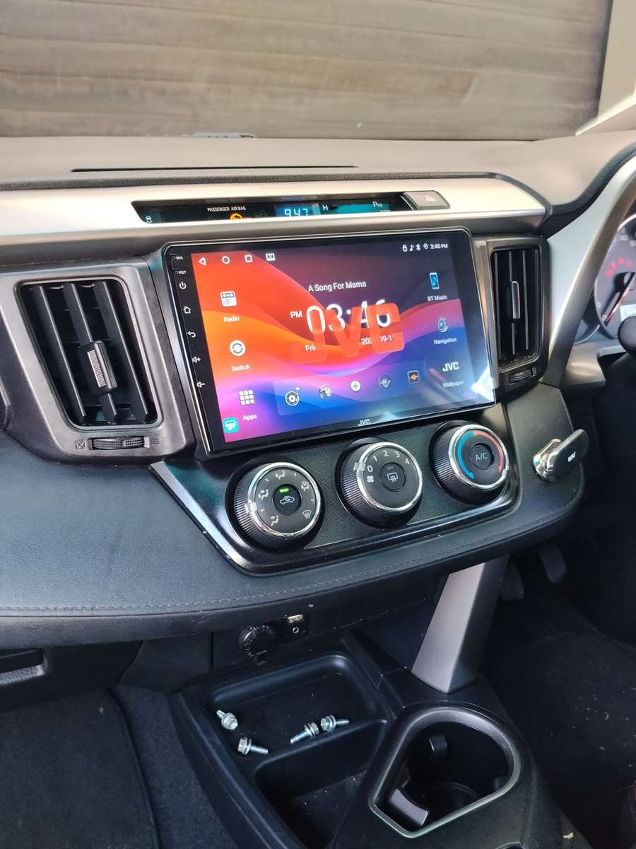 Toyota Rav 4 2013-2017 (JVC) Oem Replacement Radio 9 inch Android Auto/Apple Car Play