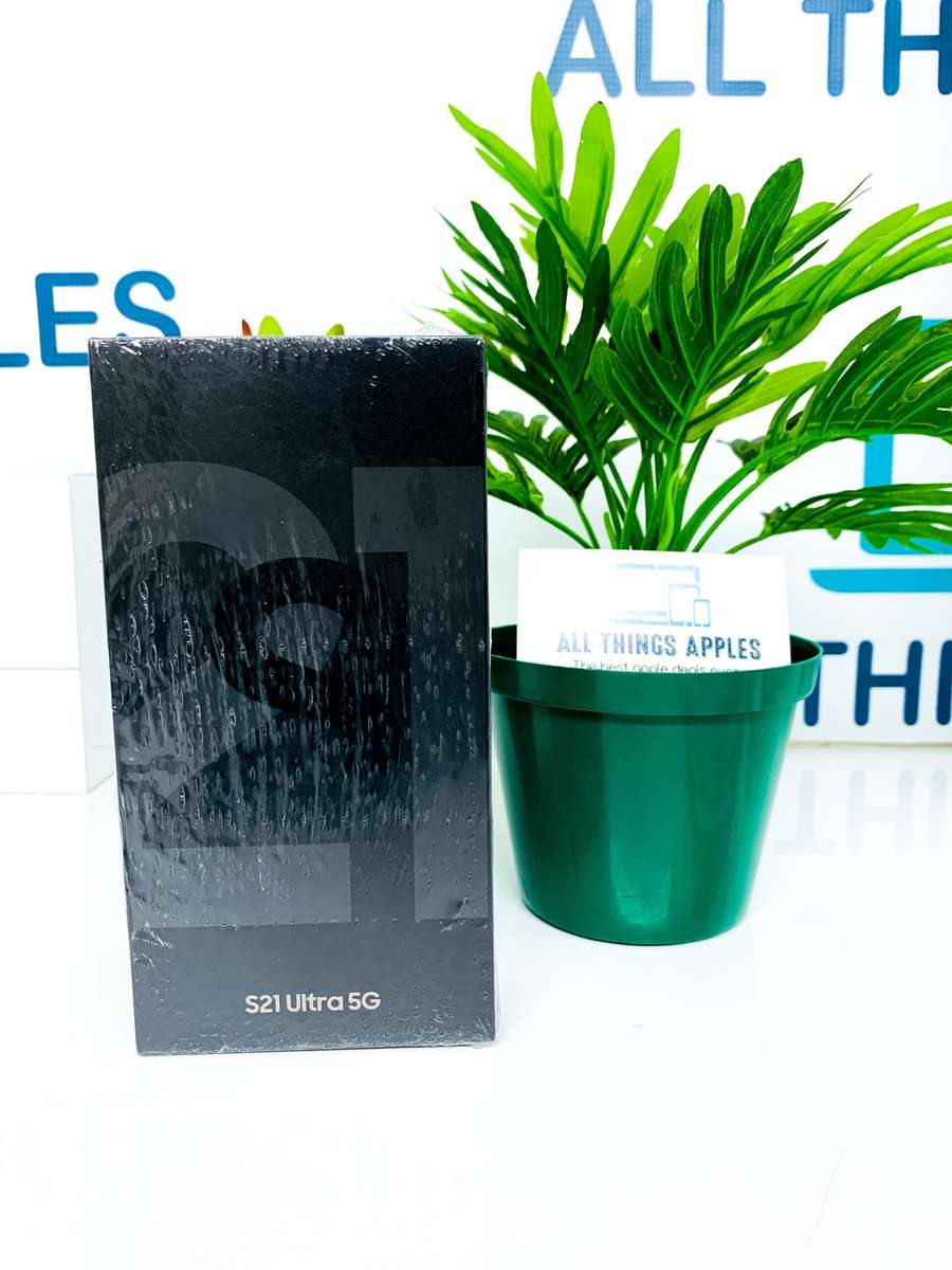 Samsung Galaxy S21 Ultra Phantom Black Dual Sim - Brand New