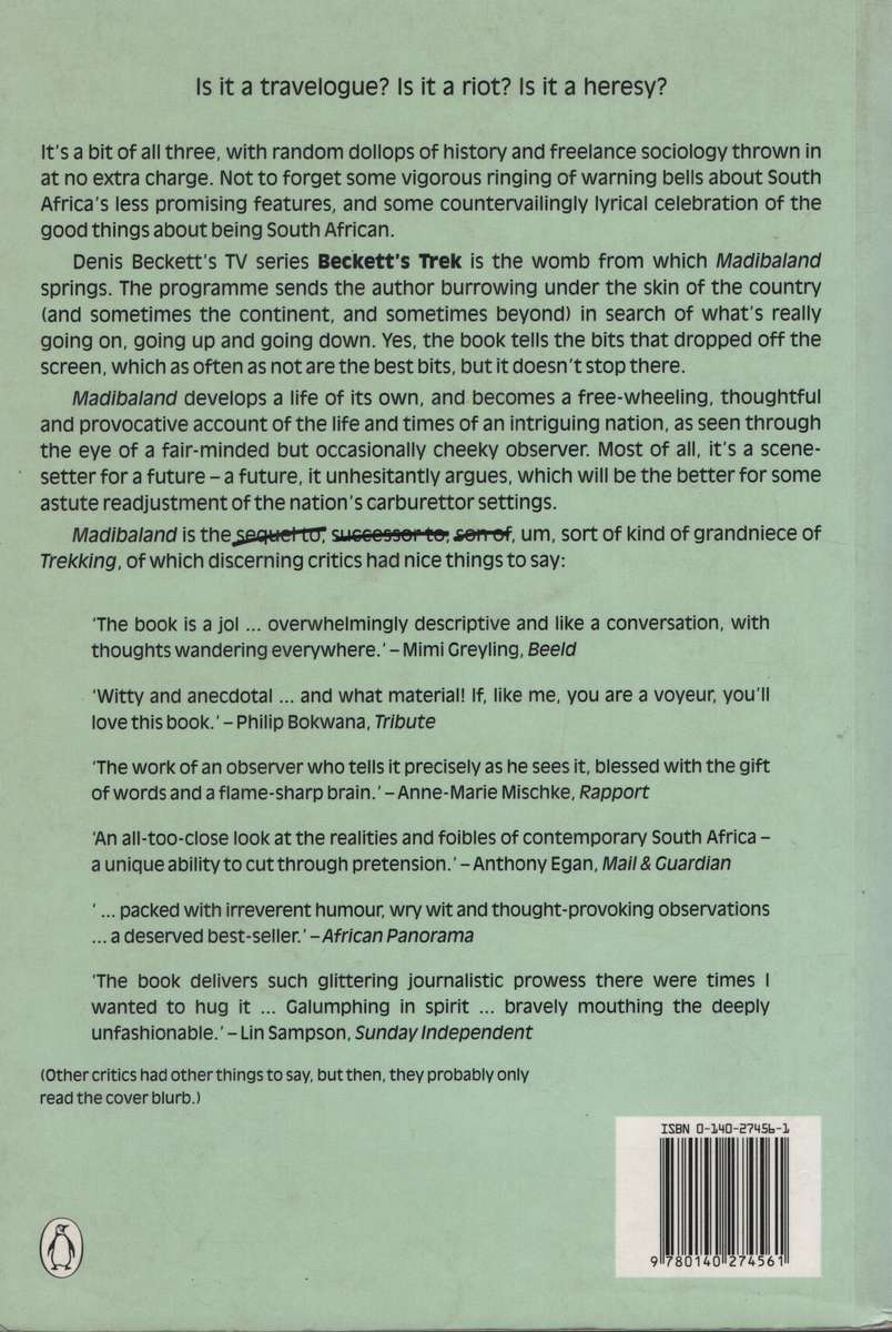 Madibaland - Beckett, Denis