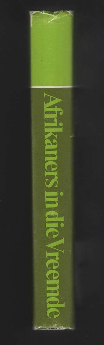 AFRIKANERS IN DIE VREEMDE - SCHEEPERSSTRYDOM