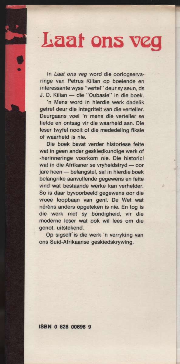 Laat Ons Veg - Killian, J. D.