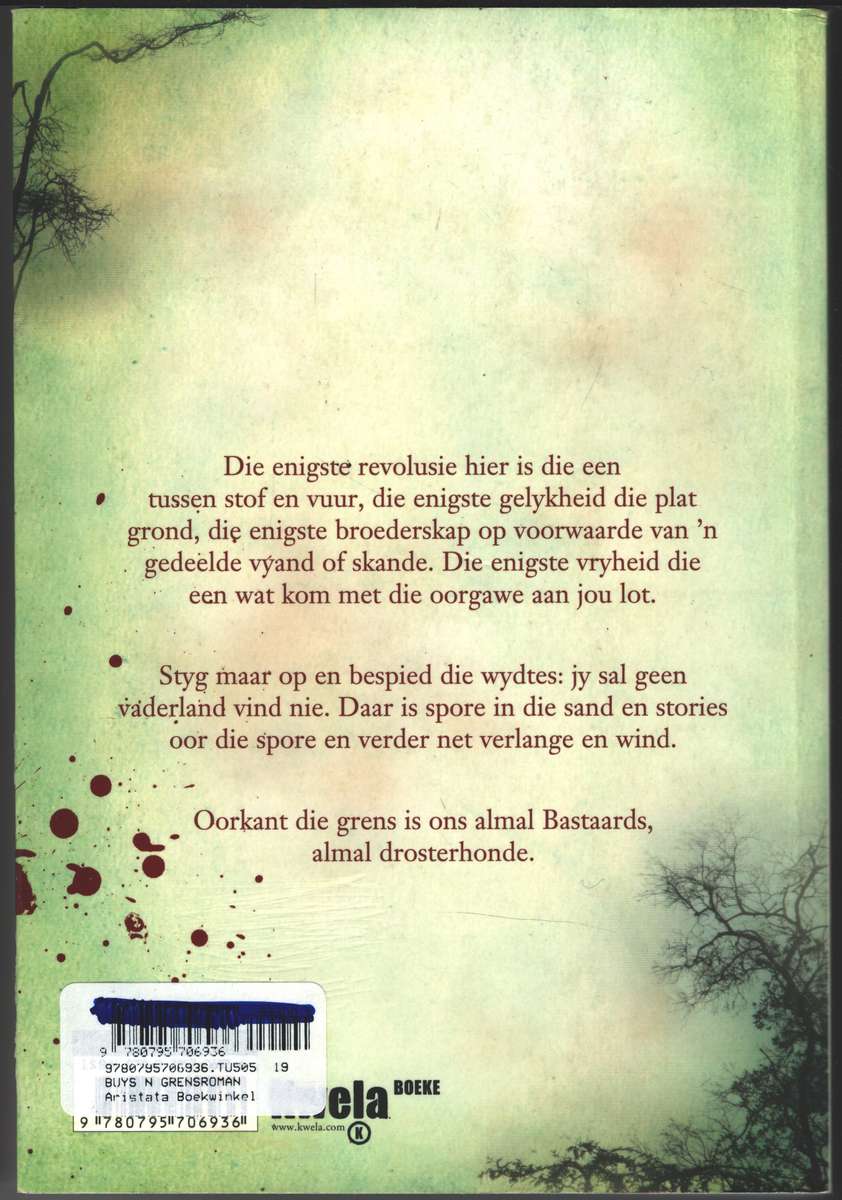 Buys. 'n Grensroman SECONDHAND - Willem Anker