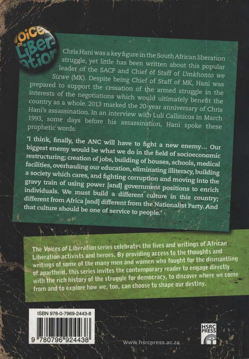 Chris Hani: Voices of Liberation - Houston, Gregory; Ngculu, Ja