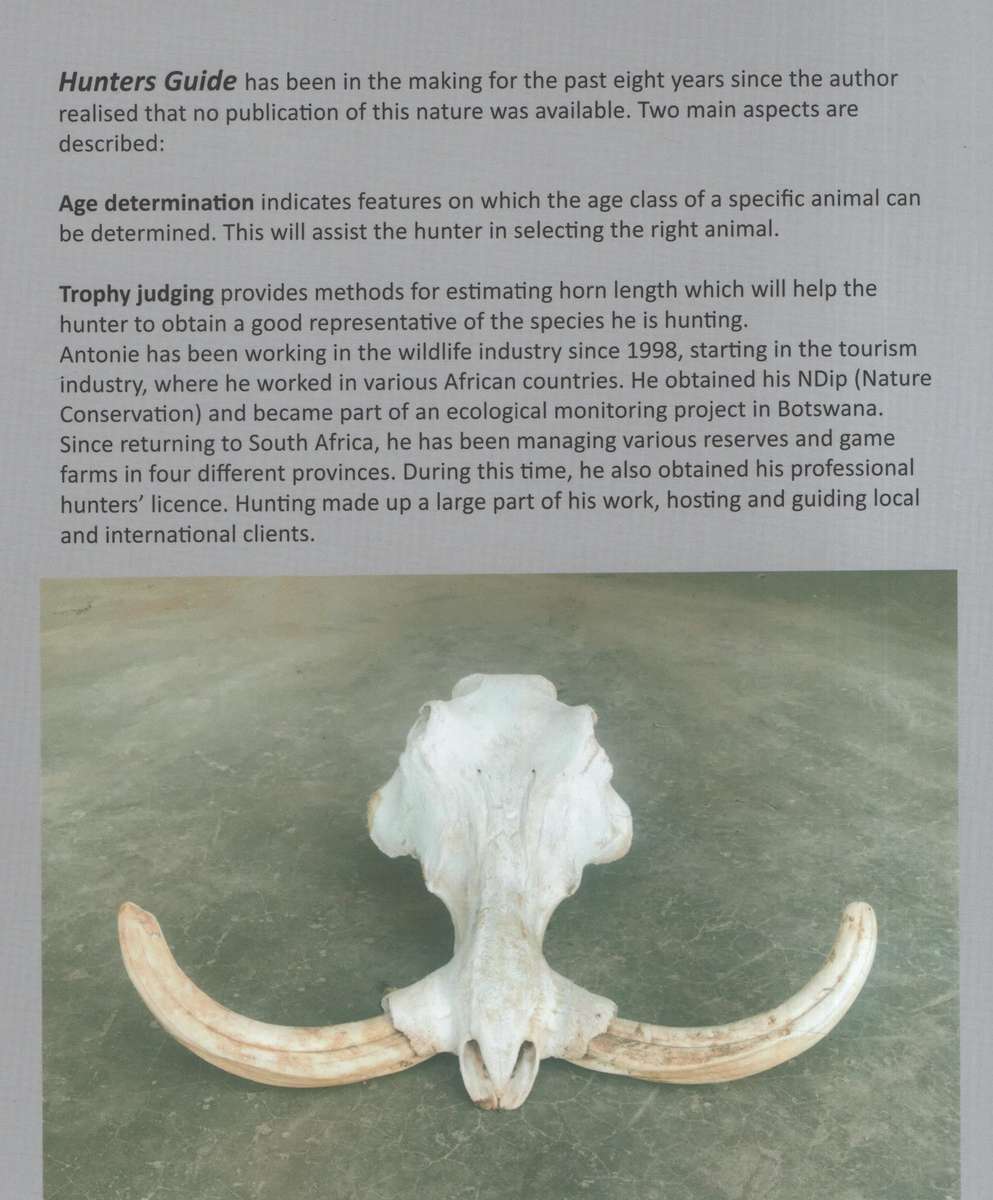Hunters Guide: Age Determination and Trophy Judging of South African - Koppers, Antonie