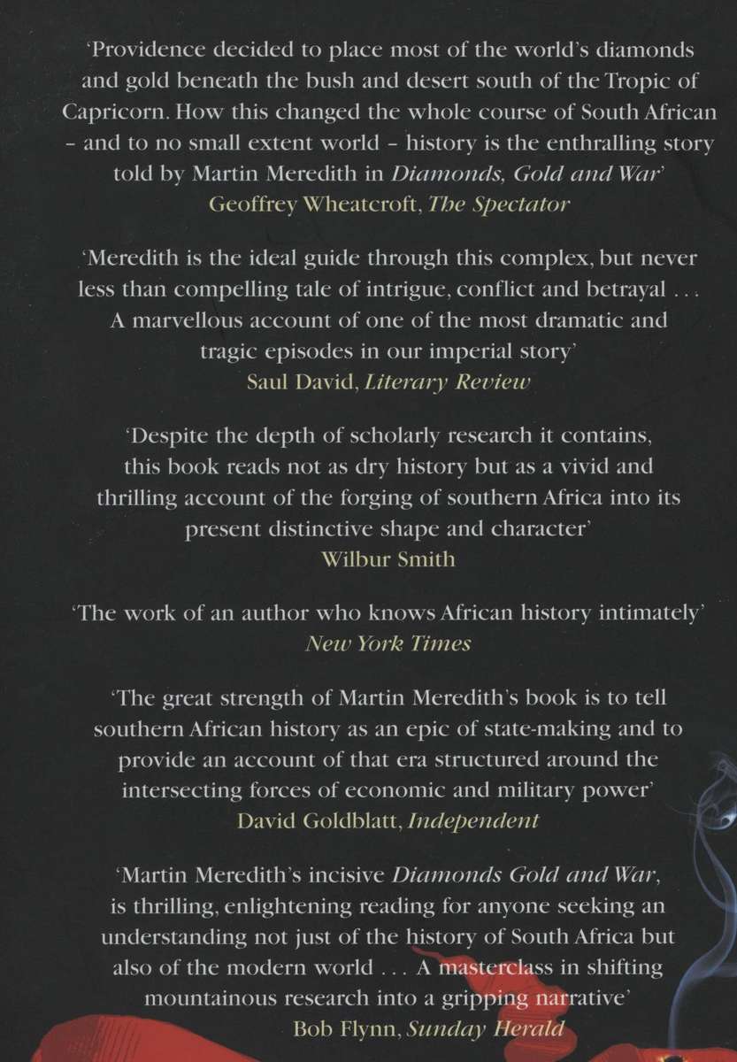 Diamonds, Gold and War: The Making of South Africa - Meredith, Martin