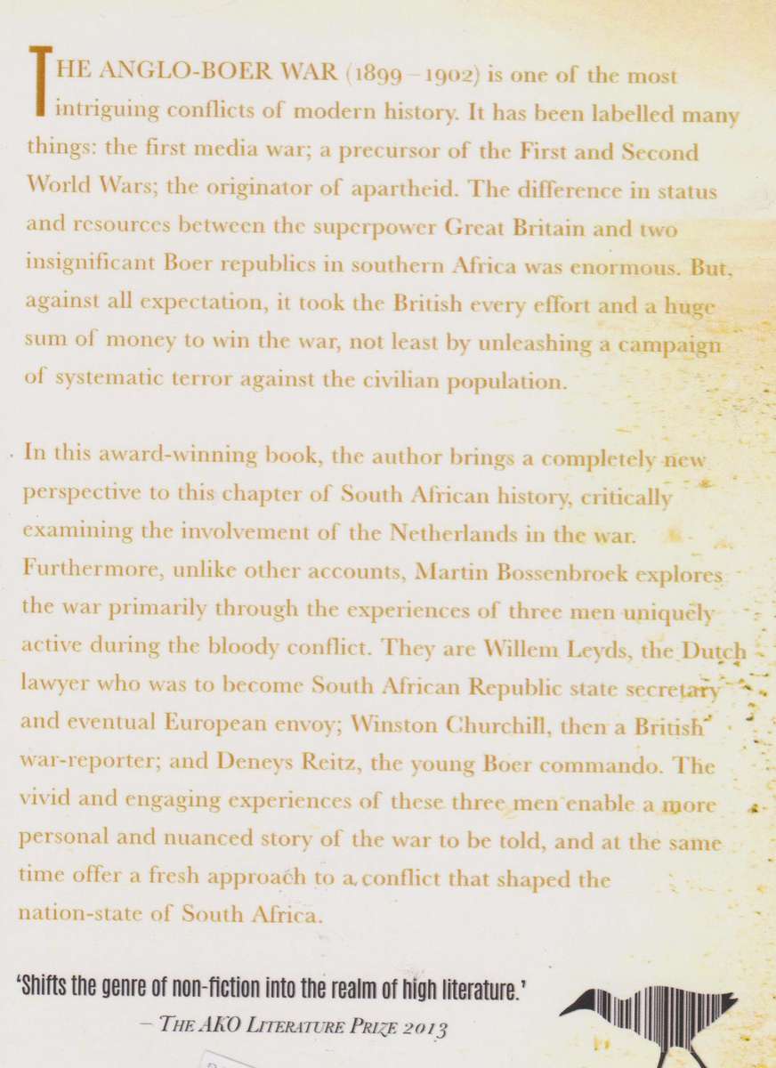 The Boer War - Bossenbroek, Martin