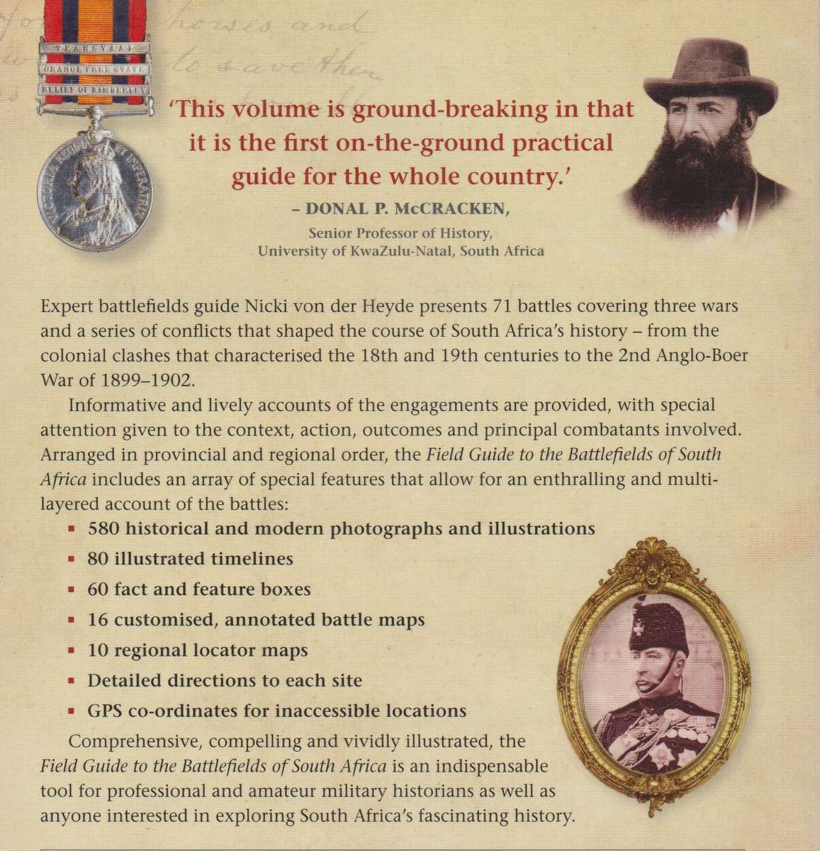 Field Guide to the Battlefields of South Africa - Von der Heyde, Nicki