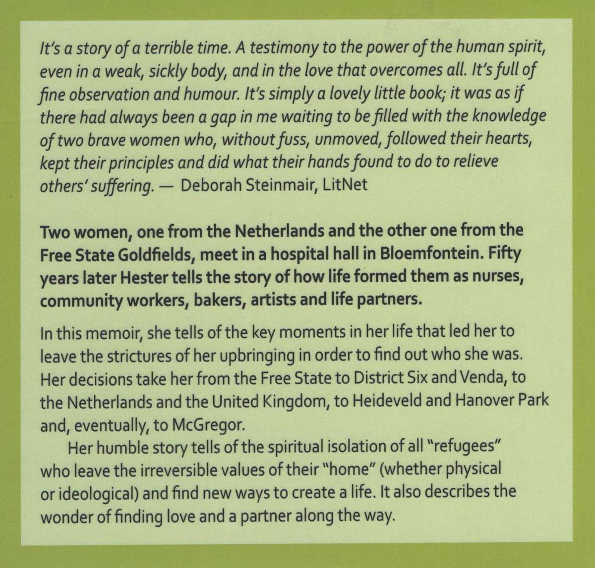 Are You Two Sisters? - Van der Walt, Hester