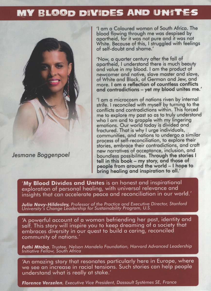 My Blood Devides and Unites - Boggenpoel, Jesmane