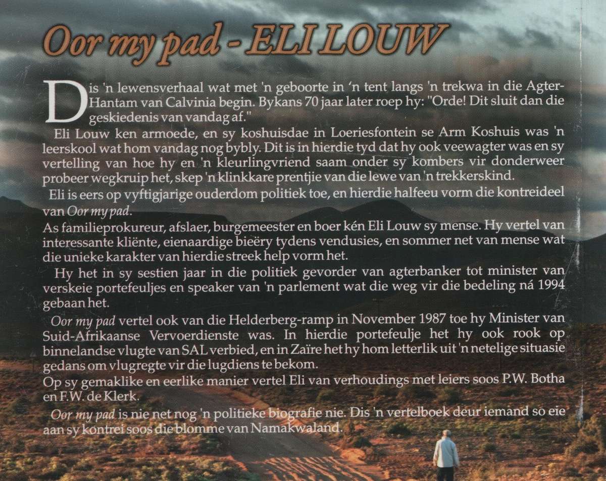 Oor My Pad - Louw, Eli