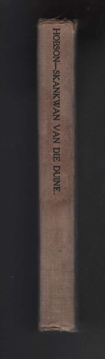 SKANKWAN VAN DIE DUINE - HOBSON,S