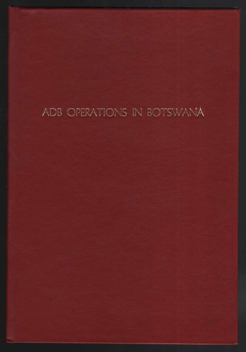 African Bank Group Country Profile: Operations in Botswana - African Development Bank
