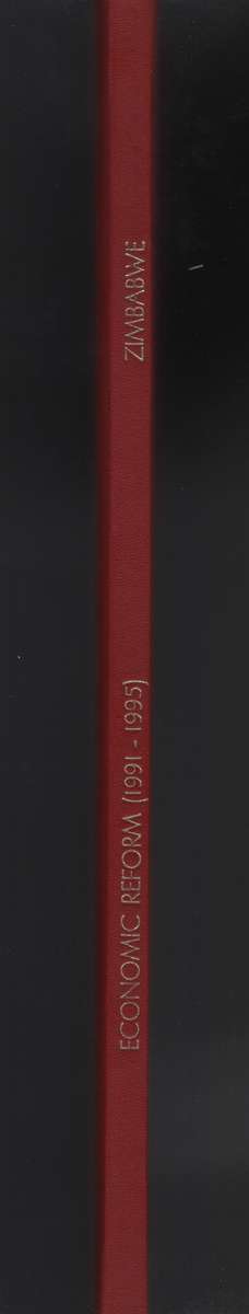 Zimbabwe: A Framework for Economic Reform (1991-95) - Anon