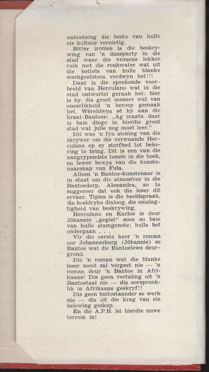 Johannes Giet die Beeld - Fula, Arthur