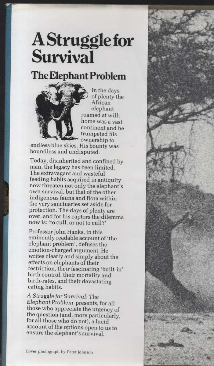 A Struggle for Survival: The Elephant Problem - Hanks, John