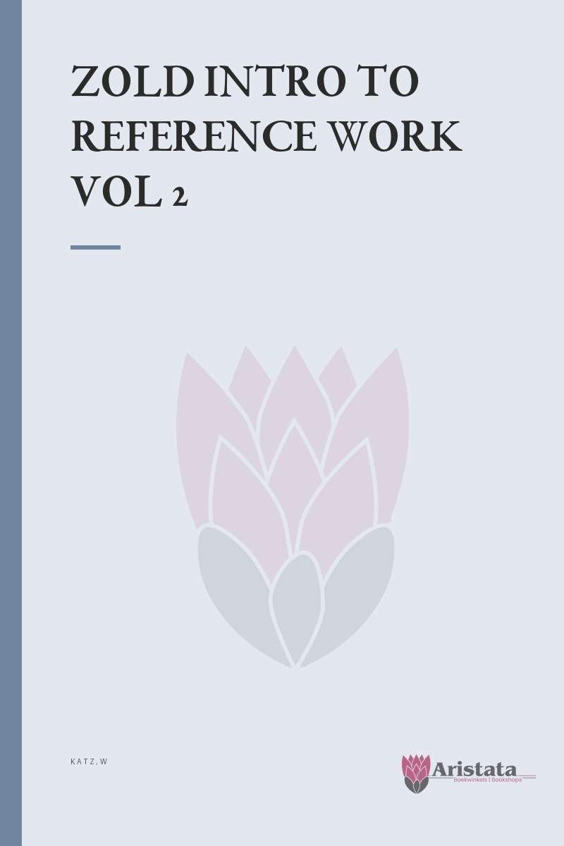 INTRO TO REFERENCE WORK VOL 2 SECONDHAND - KATZ,W