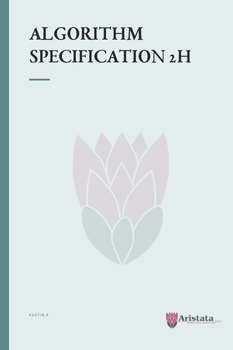ALGORITHM SPECIFICATION 2H SECONDHAND - RUSTIN,R