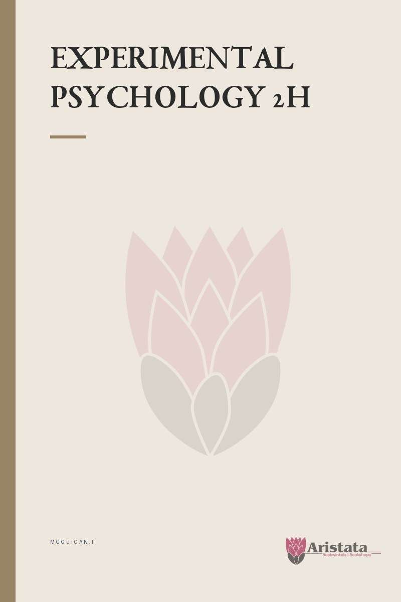 EXPERIMENTAL PSYCHOLOGY 2H SECONDHAND - MCGUIGAN,F