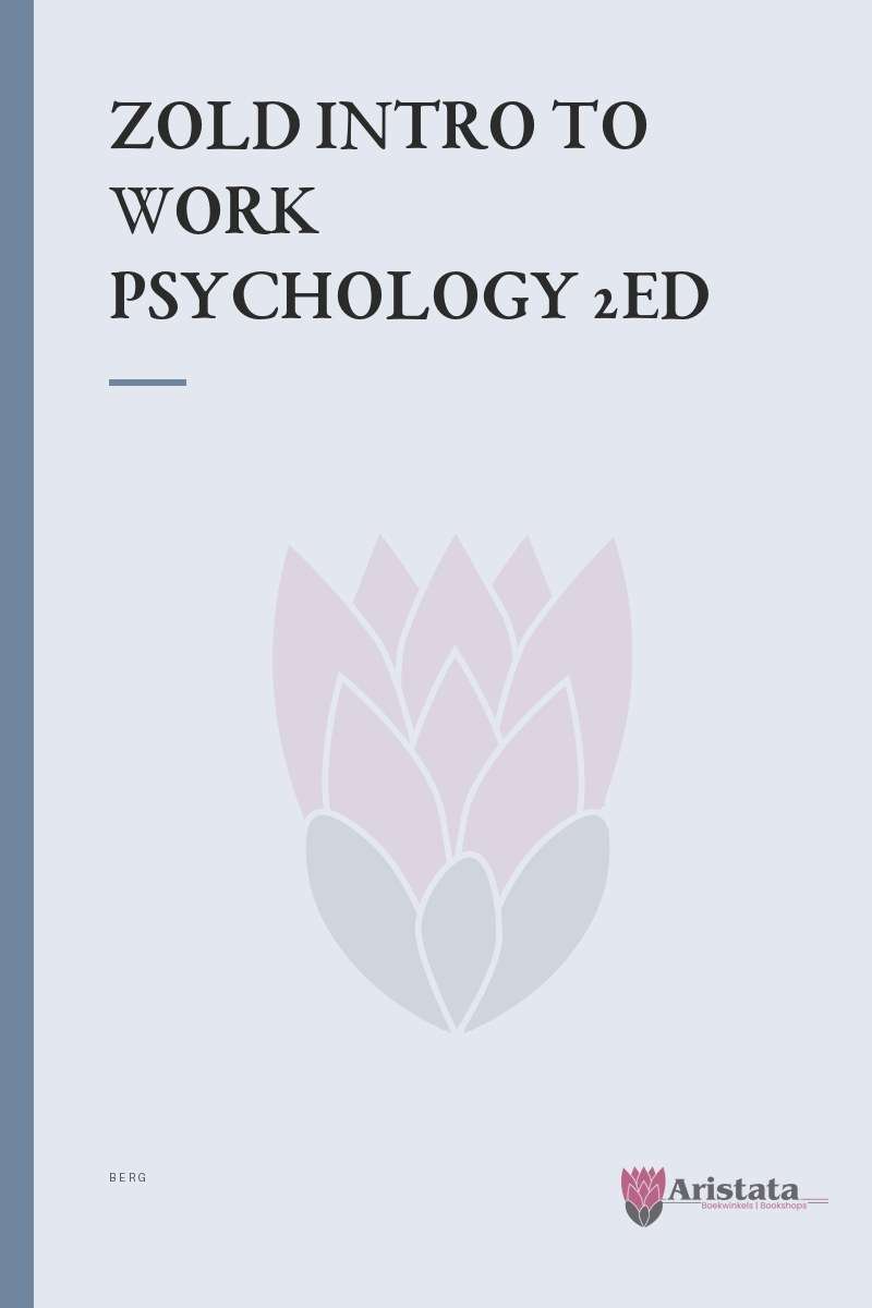 INTRO TO WORK PSYCHOLOGY 2ED SECONDHAND - BERG