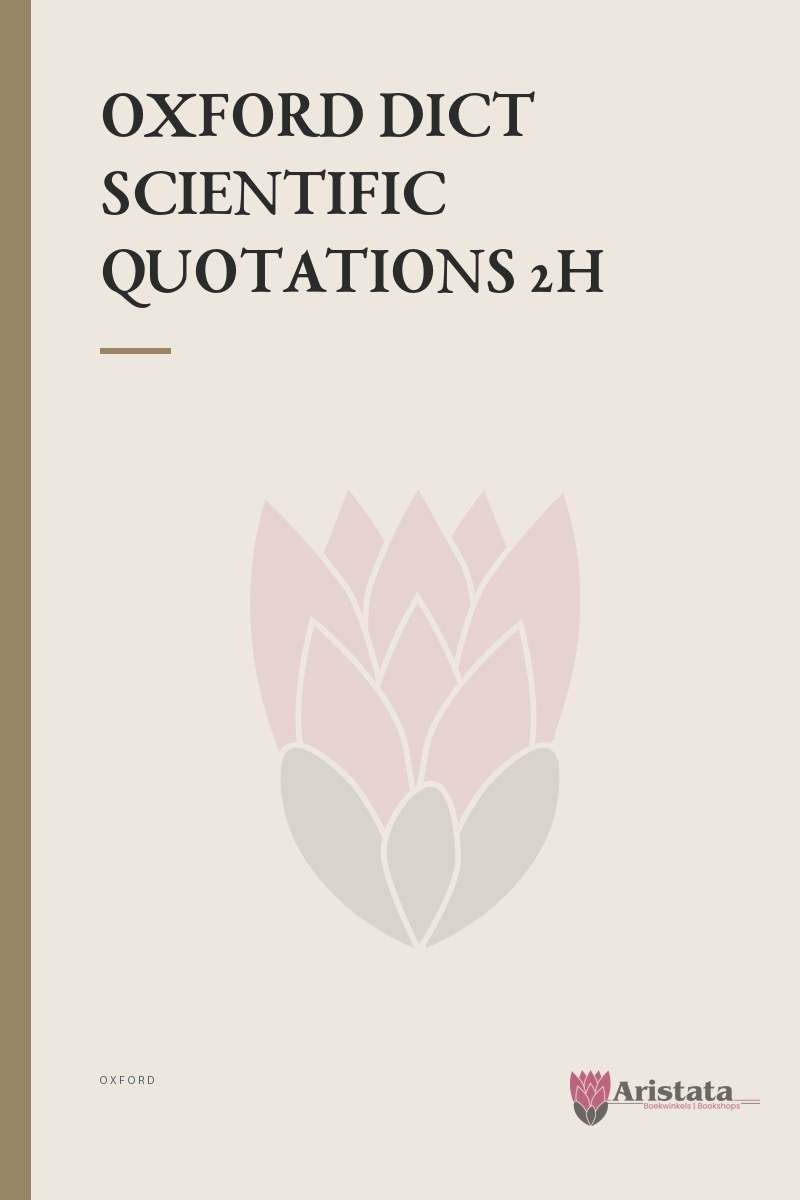 OXFORD DICT SCIENTIFIC QUOTATIONS 2H SECONDHAND - OXFORD