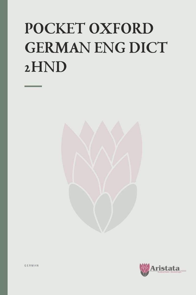 POCKET OXFORD GERMAN ENG DICT 2HND SECONDHAND - GERMAN
