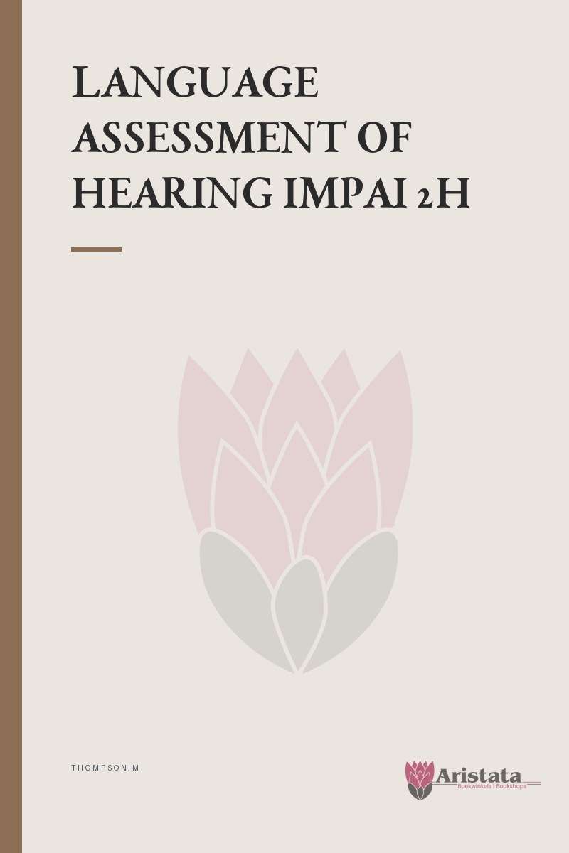LANGUAGE ASSESSMENT OF HEARING IMPAI 2H SECONDHAND - THOMPSON,M