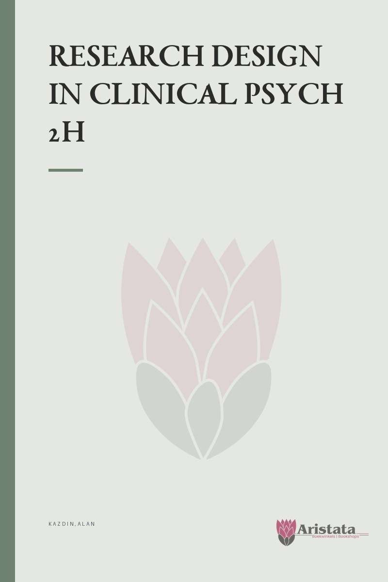 RESEARCH DESIGN IN CLINICAL PSYCH 2H SECONDHAND - KAZDIN,ALAN