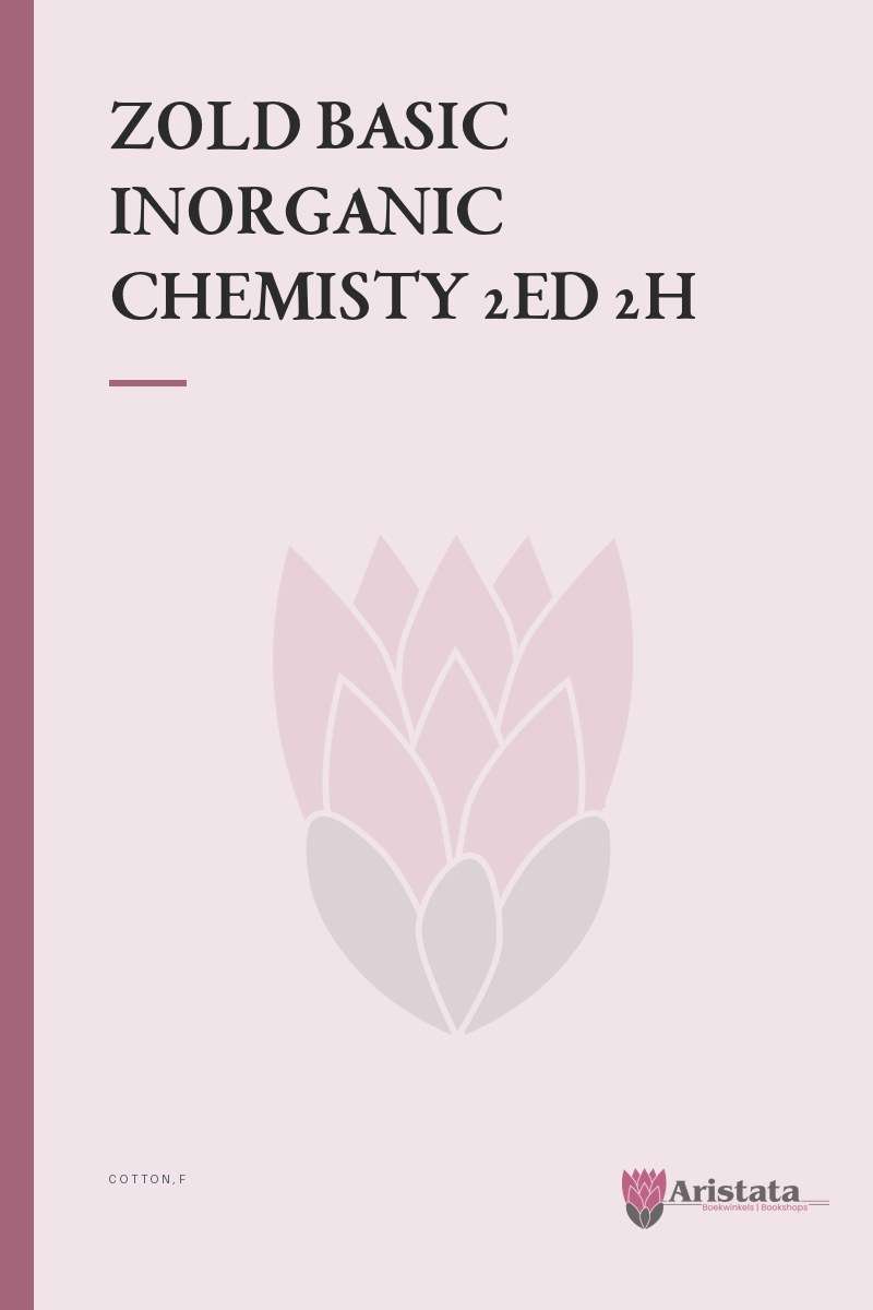 BASIC INORGANIC CHEMISTY 2ED 2H SECONDHAND - COTTON,F
