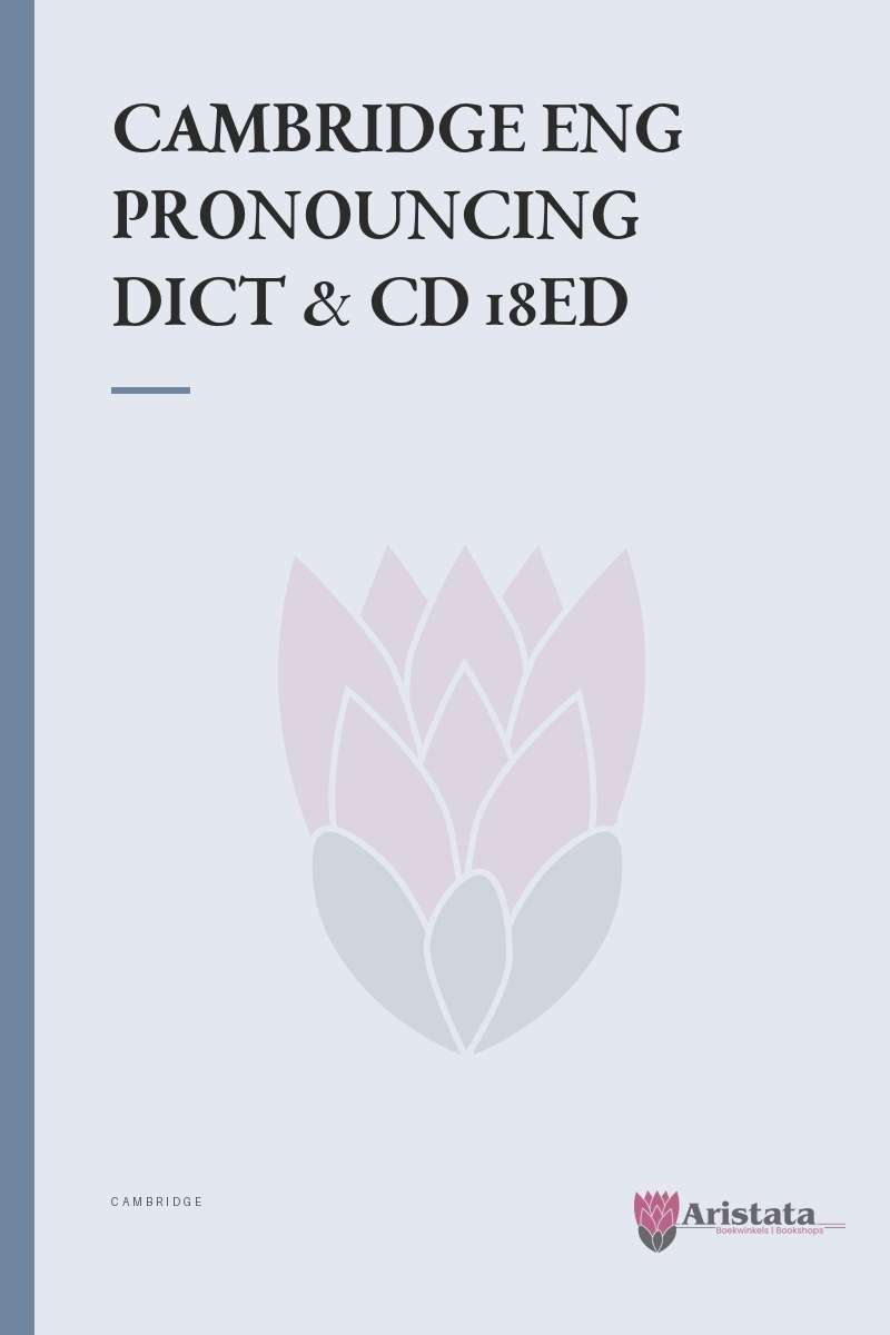 CAMBRIDGE ENG PRONOUNCING DICT & CD 18ED SECONDHAND - CAMBRIDGE