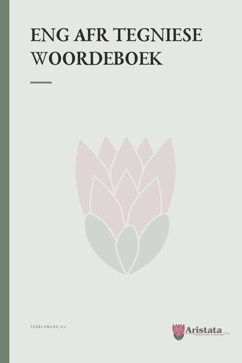 ENG AFR TEGNIESE WOORDEBOEK 2H SECONDHAND - TERBLANCHE,HJ