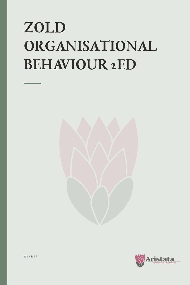 ORGANISATIONAL BEHAVIOUR 2ED SECONDHAND - WERNER
