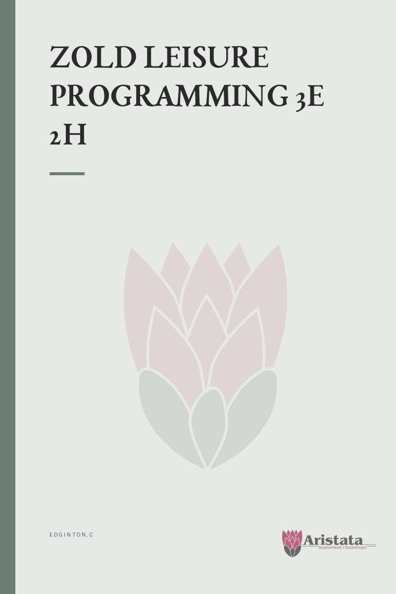 LEISURE PROGRAMMING 3E 2H SECONDHAND - EDGINTON,C