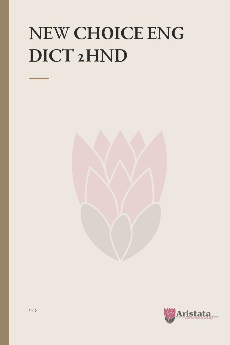 NEW CHOICE ENG DICT 2HND SECONDHAND - PHD