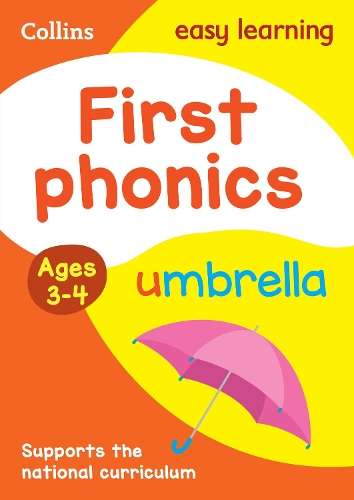 First Phonics Ages 3-4: Ideal for Home Learning - Collins Easy Learning