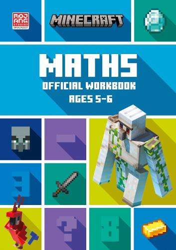 MINECRAFT MATHS AGES 5 6 OFFICIAL WORKB - COLLINSKIDS
