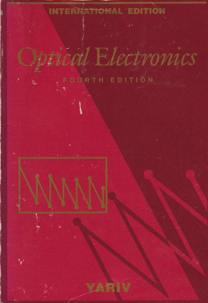 OPTICAL ELECTONICS 4ED 2H SECONDHAND - YARIN,A