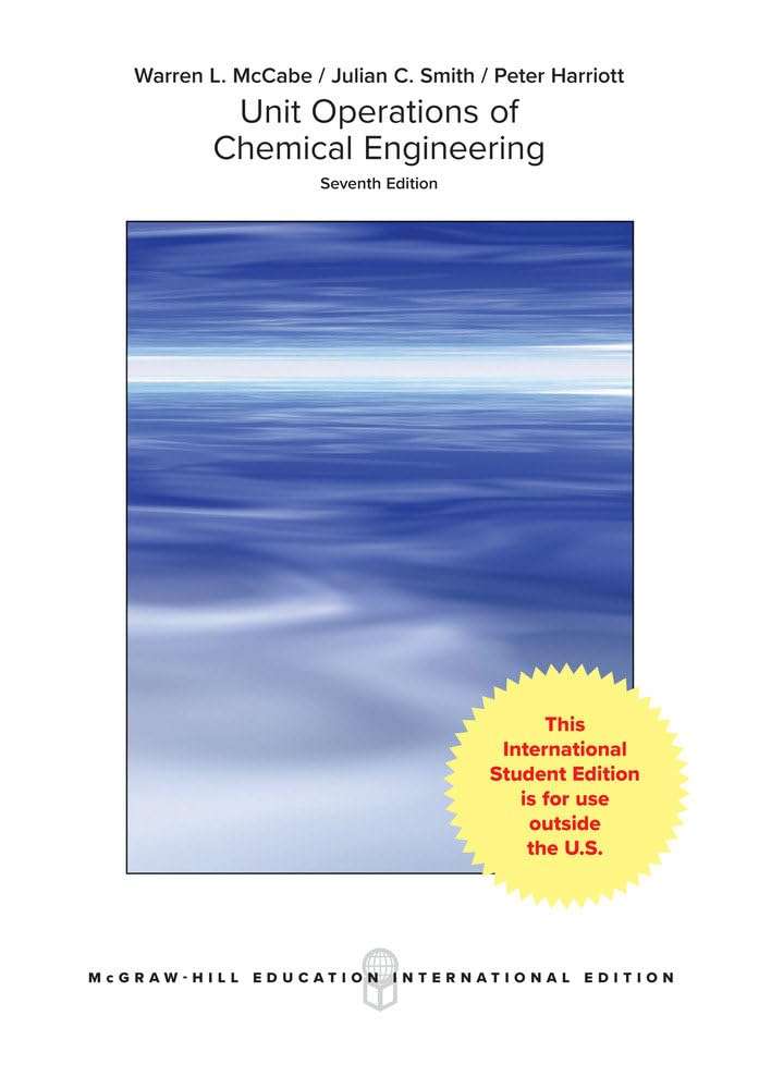 UNIT OPERATIONS OF CHEMICAL ENGINEERI 7E - MCCABE,W