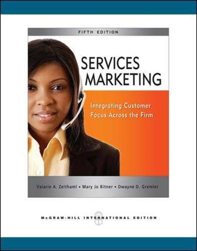 Services Marketing - Valarie A. Zeithaml