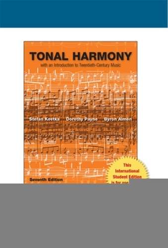 TONAL HARMONY 7ED - KOSTKA