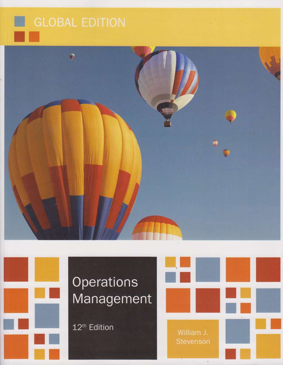 OPERATIONS MANAGEMENT 12ED BOOK ONL - STEVENSON
